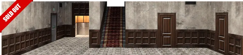 Hallway Pop-Up Diorama 1/12 1
