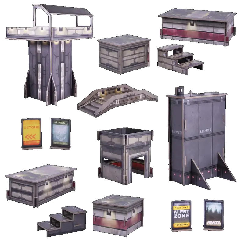 Halo: Flashpoint New Mombasa Terrain Set 1