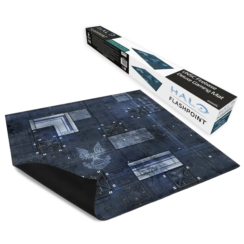 Halo: Flashpoint Unsc Firebase Deluxe Gaming Mat 1