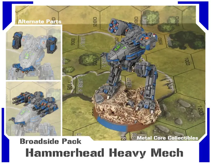 Hammerhead Heavy Mech- Broadside 1
