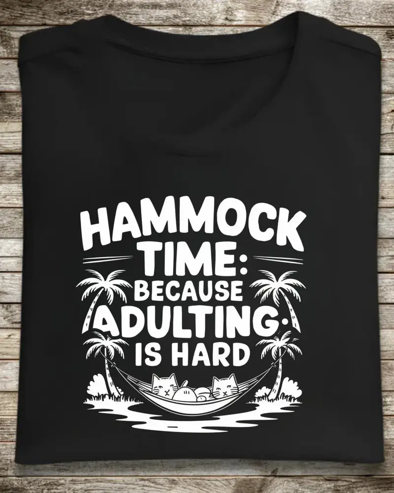 Hammock Time Cotton Tshirt 1