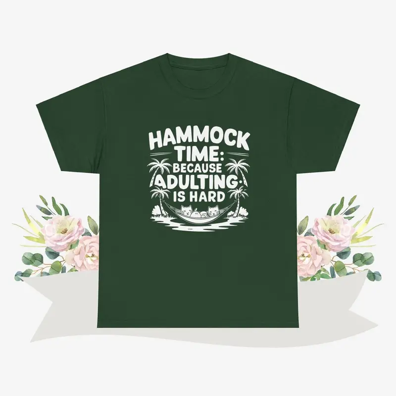 Hammock Time Cotton Tshirt 10