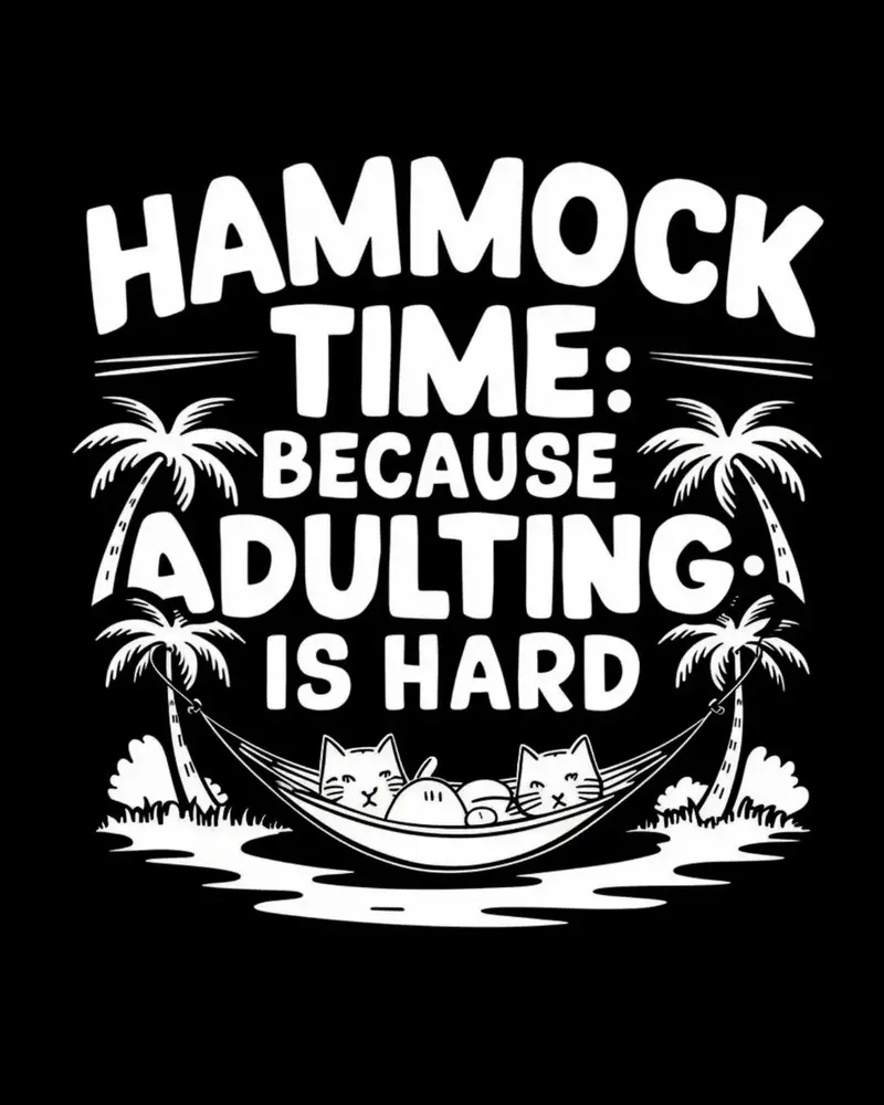 Hammock Time Cotton Tshirt 2