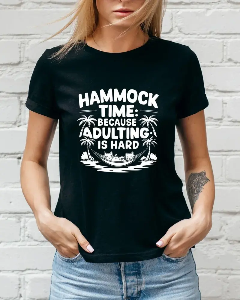 Hammock Time Cotton Tshirt 3