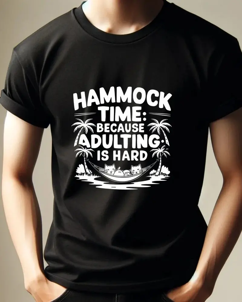 Hammock Time Cotton Tshirt 4