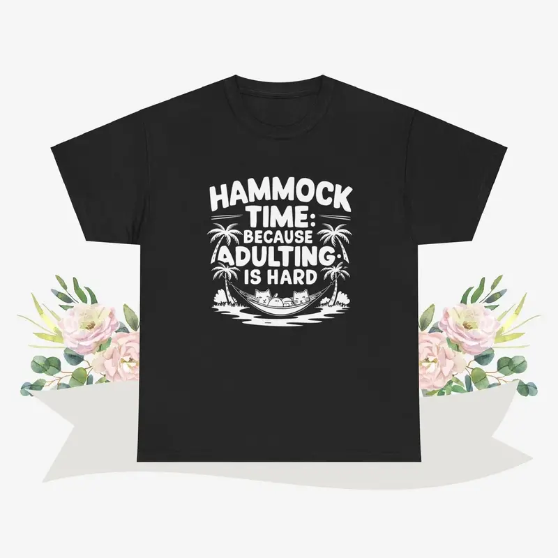 Hammock Time Cotton Tshirt 5