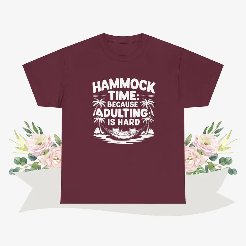 Hammock Time Cotton Tshirt 7