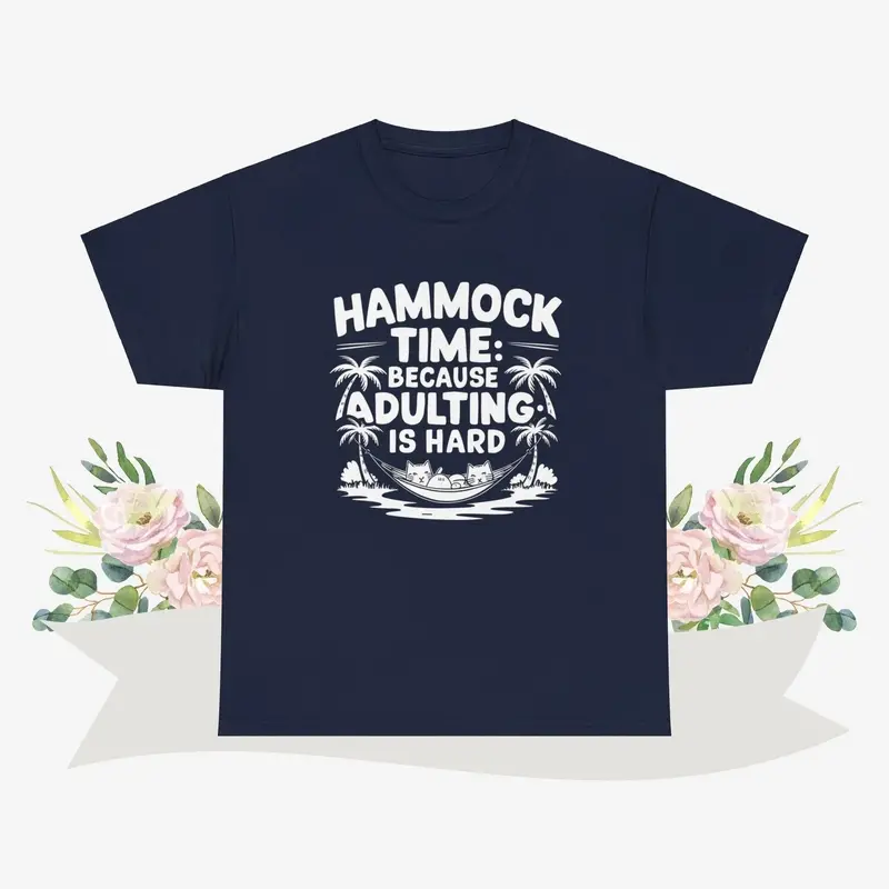 Hammock Time Cotton Tshirt 8