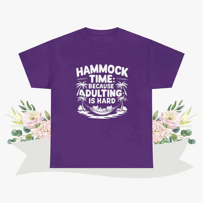 Hammock Time Cotton Tshirt 9