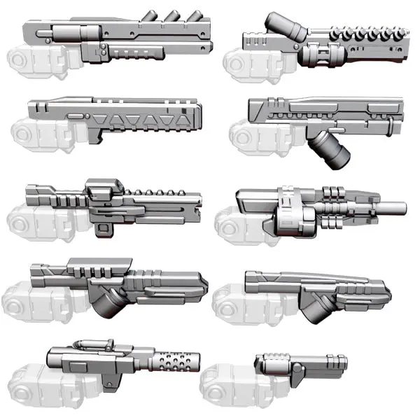 Hardbot Handheld Guns [X10] 1