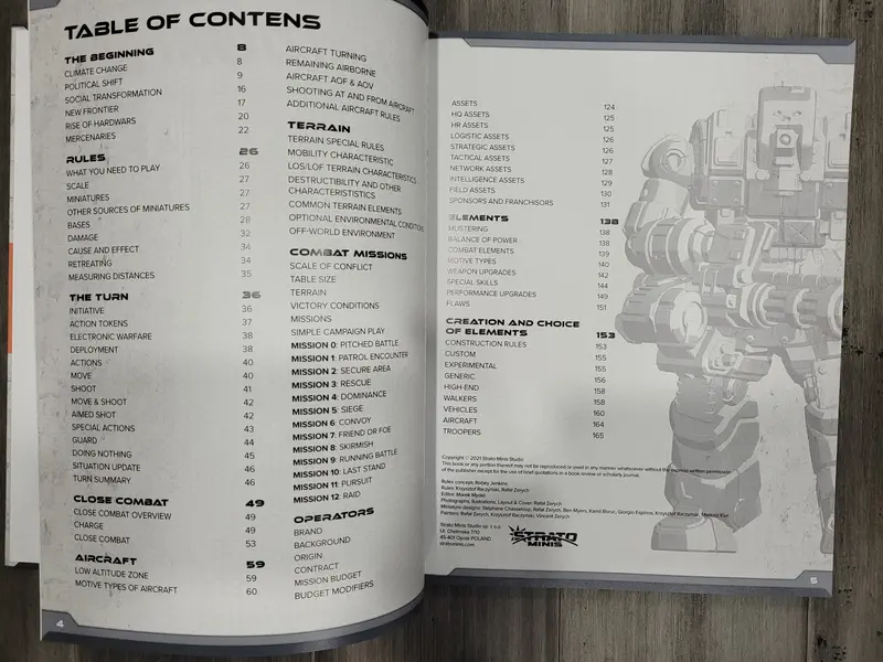 Hardwar Rulebook- Limited Edition White Hardback 2
