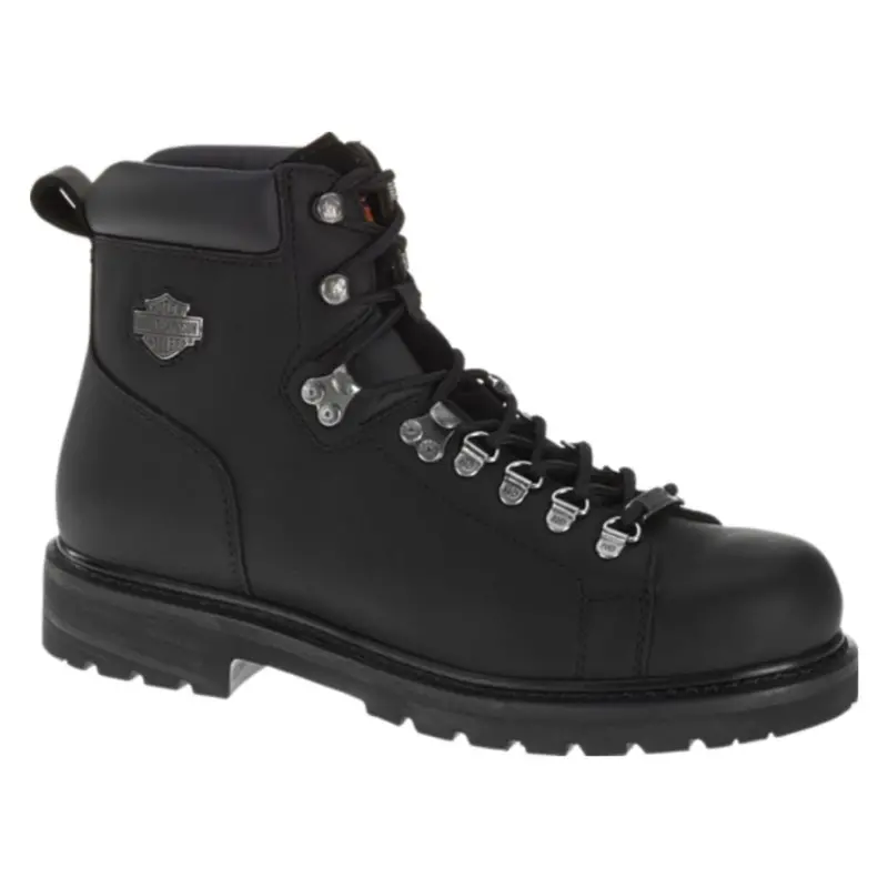 Harley Davidson Men's Dipstick 6 Inch Wp Steel Toe Safety Work Boot - Black D10035 1