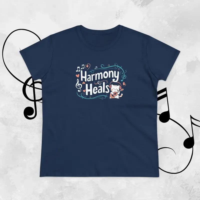 Harmony Heal Cotton Womens Tshirts 12