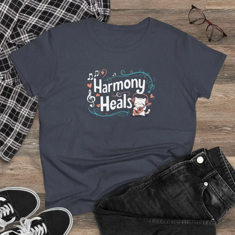 Harmony Heal Cotton Womens Tshirts 7