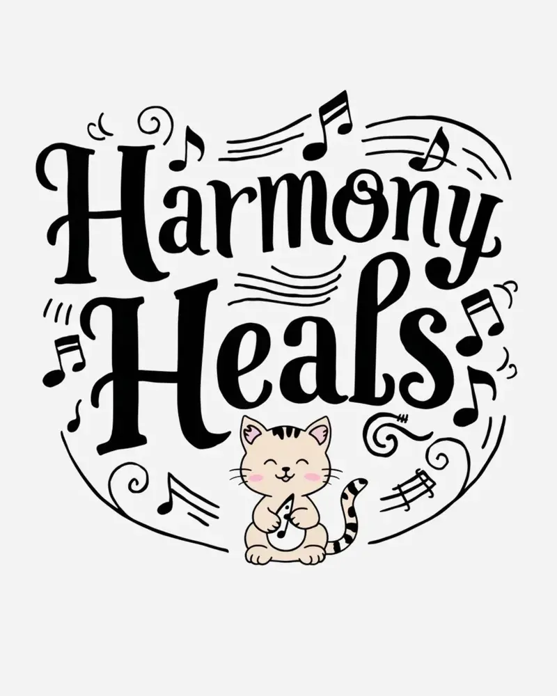 Harmony Heal Heavy Unisex Cotton Crewneck Sweatshirt 2