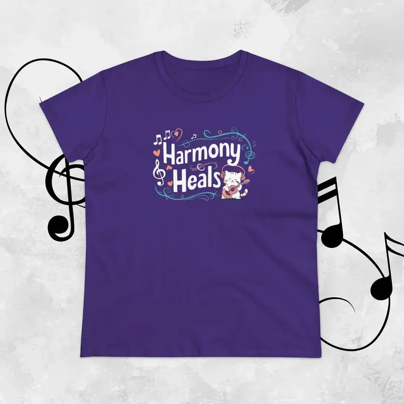 Harmony Heal Women Cotton Tshirt 12