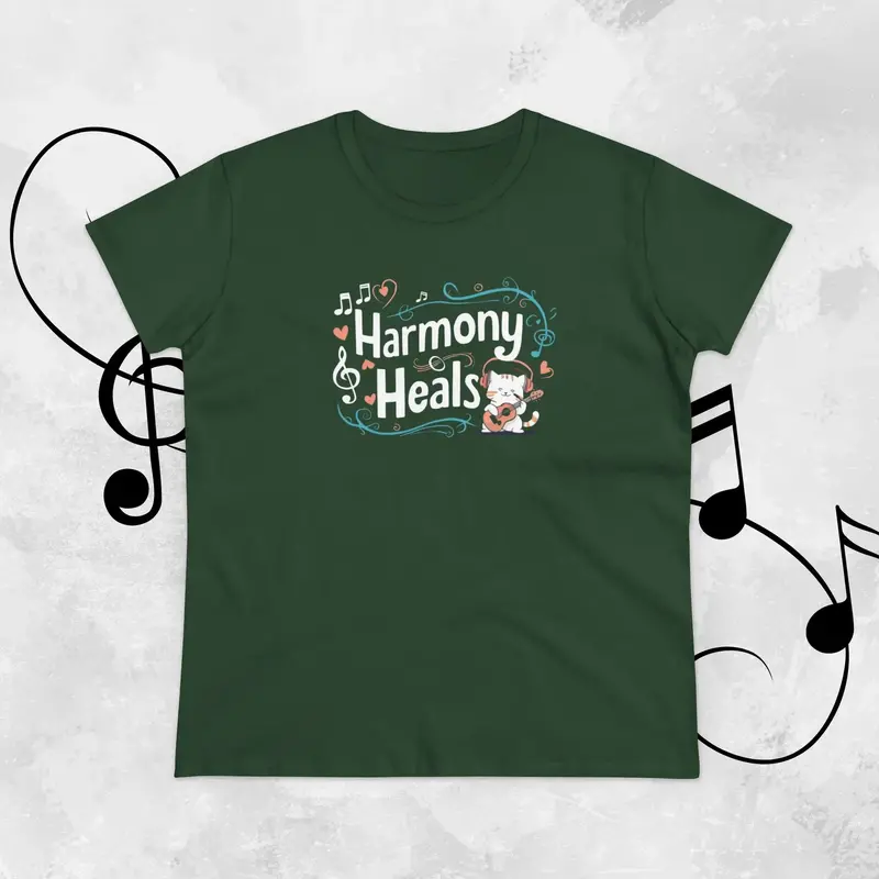 Harmony Heal Women Cotton Tshirt 14