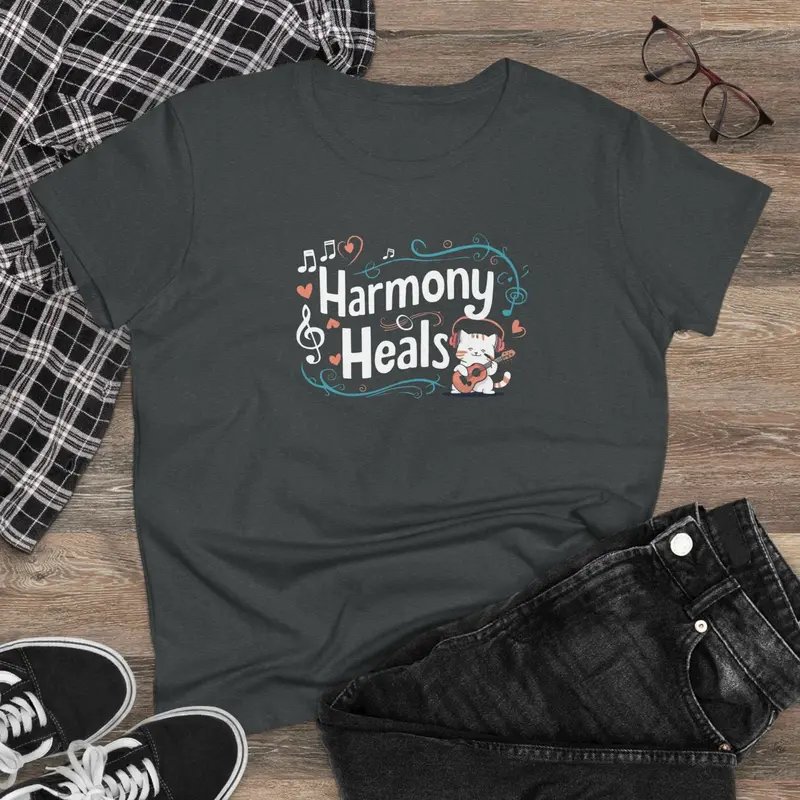 Harmony Heal Women Cotton Tshirt 5
