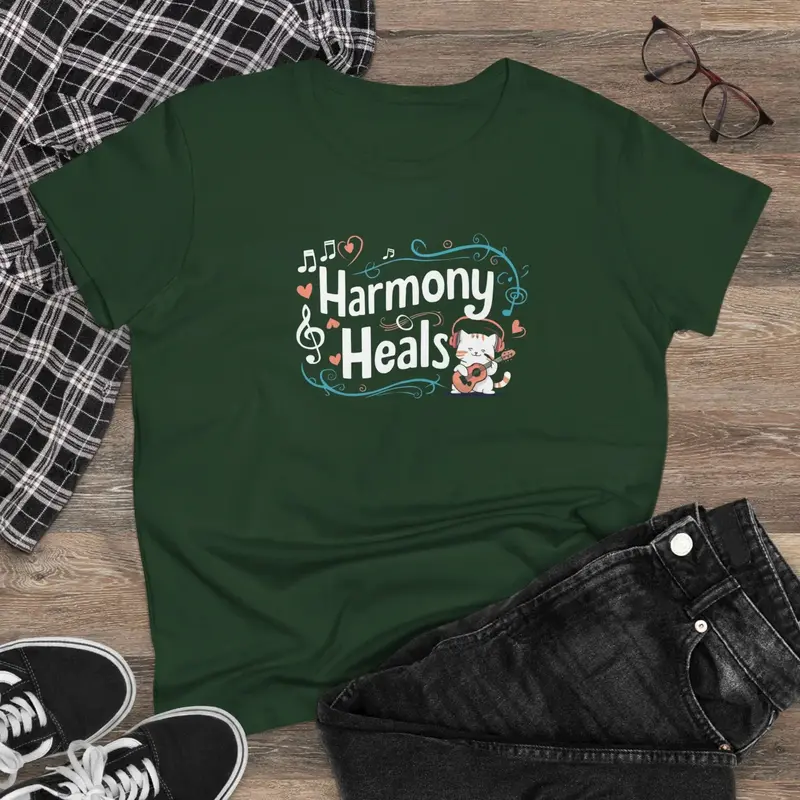 Harmony Heal Women Cotton Tshirt 6