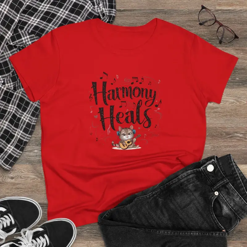 Harmony Heal Women Cotton Tshirts 4