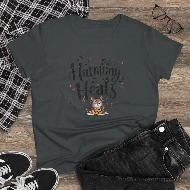 Harmony Heal Women Cotton Tshirts 6