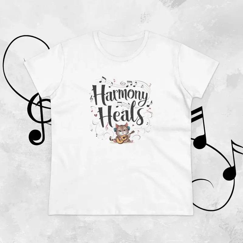 Harmony Heal Women Cotton Tshirts 9