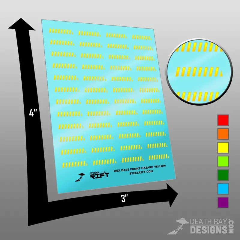 Hazard Stripe – Base Front 1