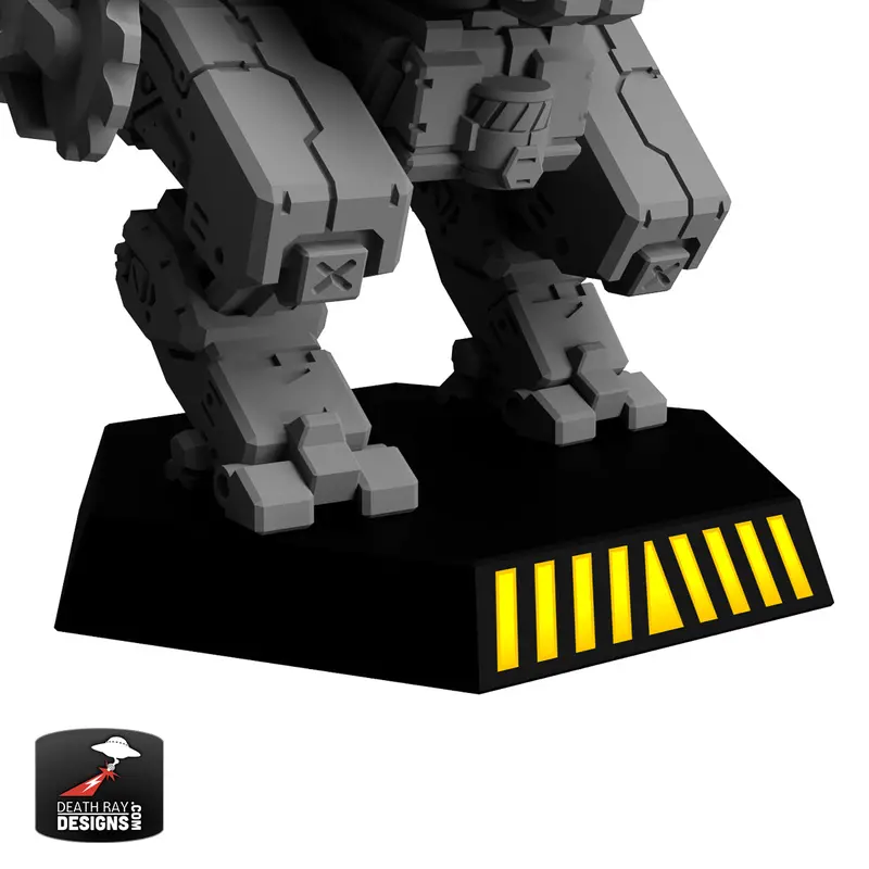 Hazard Stripe Mirrored – Base Front 2