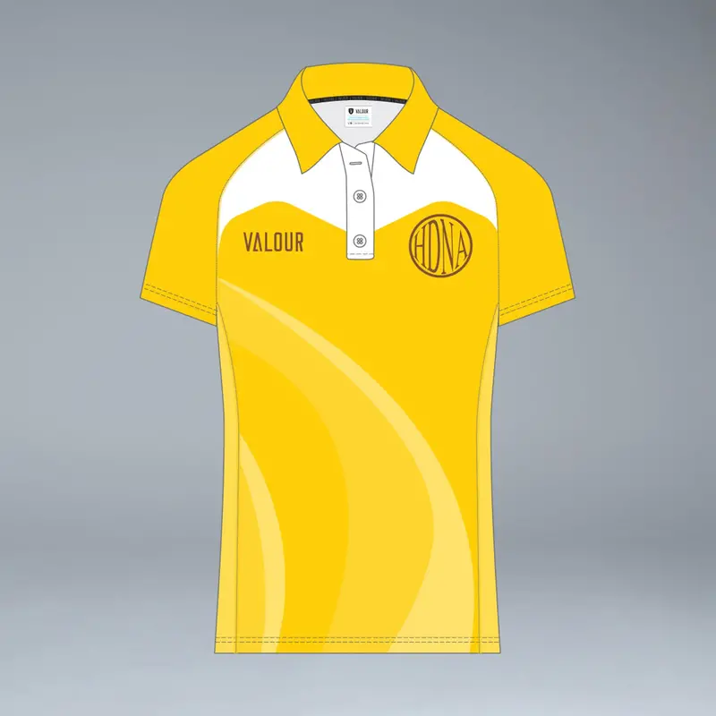Hdna Representative Polo - Yellow 1