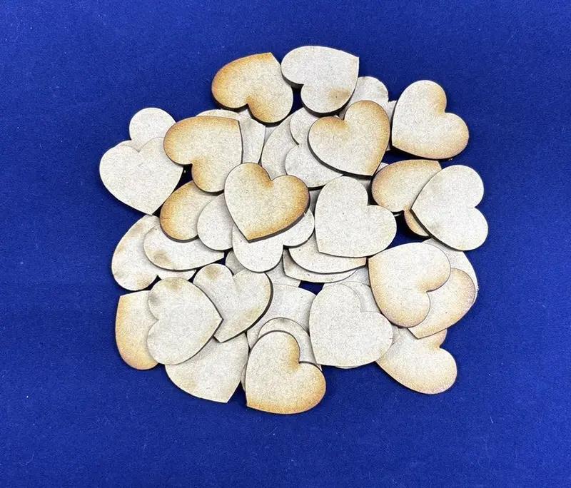 Heart Shaped Mdf Blanks 1