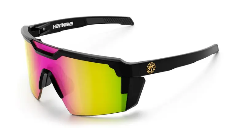 Heat Wave Future Tech Sunglasses: Black Frame Savage Spectrum Z87+ 1