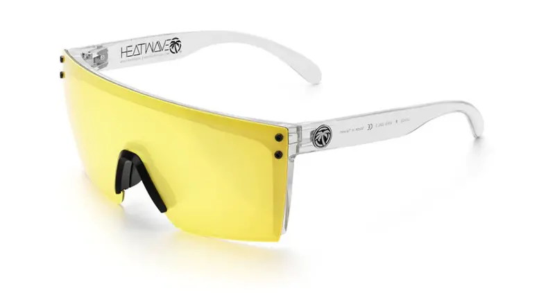 Heat Wave Lazer Face Glasses: Hi-Vis Yellow Z87+ 1