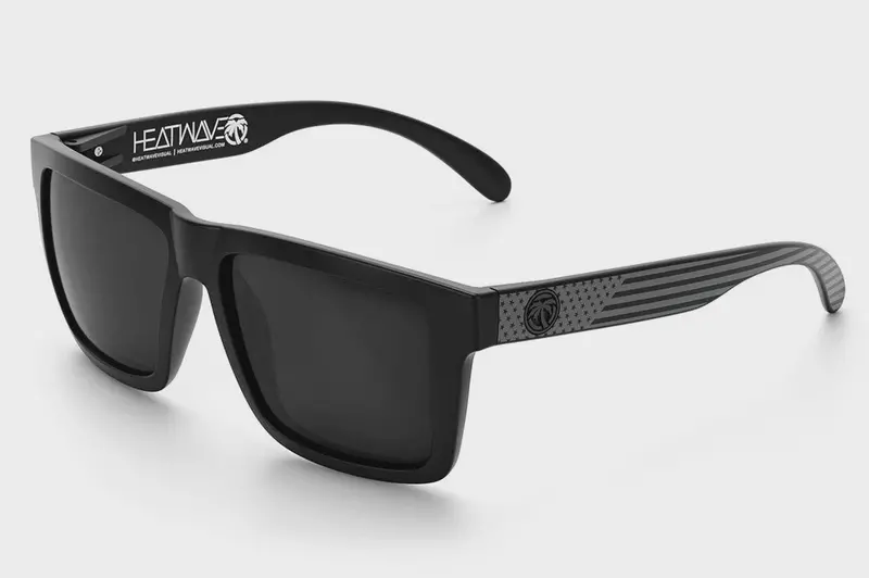 Heat Wave Vise Z87 Safety Glasses: Black Frame: Socom 1