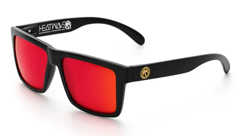 Heat Wave Vise Z87 Sunglasses Black Frame: Firestorm Lens 1