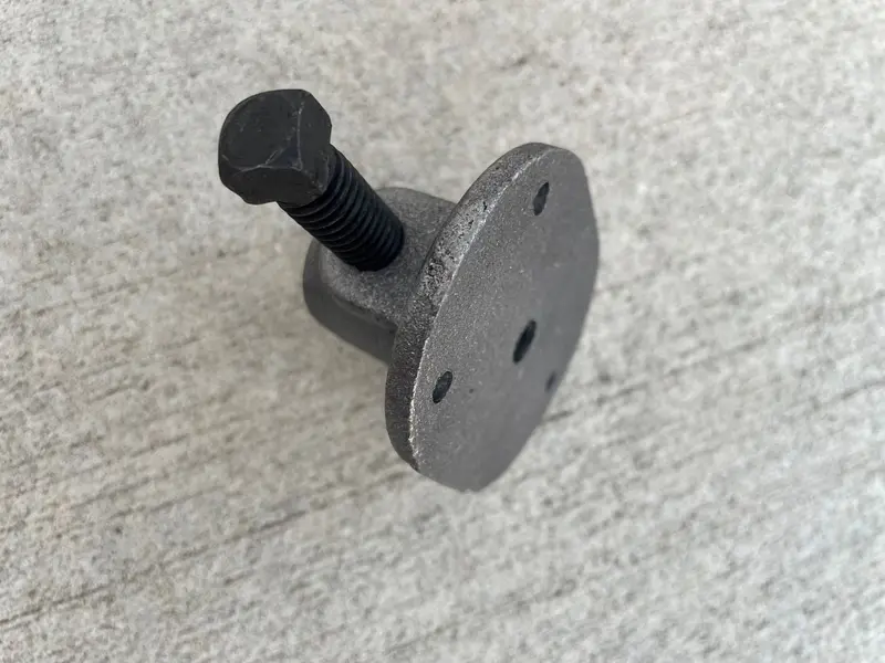 Heavy Duty 1/4" Pencil Rod Clamp - Concrete Formwork Clamps - Cast Malleable Iron 10