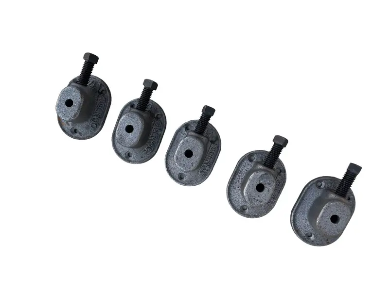 Heavy Duty 1/4" Pencil Rod Clamp - Concrete Formwork Clamps - Cast Malleable Iron 7