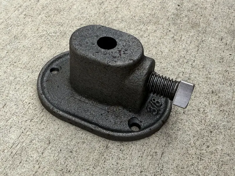 Heavy Duty 3/8" Pencil Rod Clamp - Concrete Formwork Clamps - Cast Malleable Iron 7