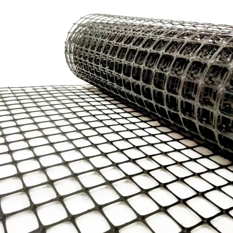 Heavy Duty Biaxial Geogrid Mesh Rolls (12.5 Ft X 246 Ft) - Made In The Usa 1