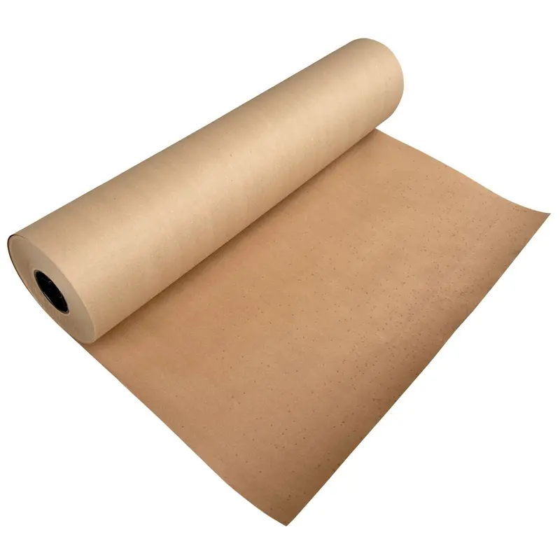 Heavy Duty Kraft Paper Rolls - 75 Lb. Recycled Paper (Brown) 10