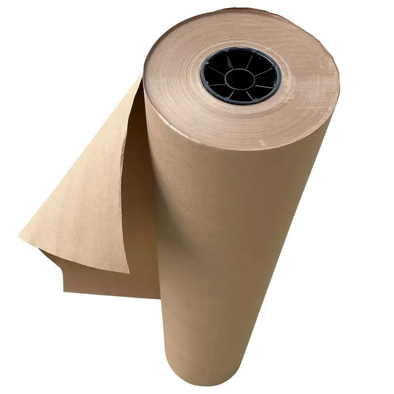 Heavy Duty Kraft Paper Rolls - 75 Lb. Recycled Paper (Brown) 13