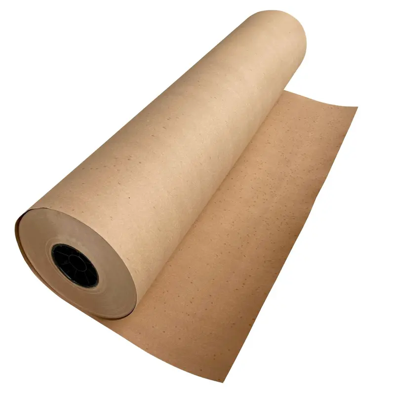 Heavy Duty Kraft Paper Rolls - 75 Lb. Recycled Paper (Brown) 3