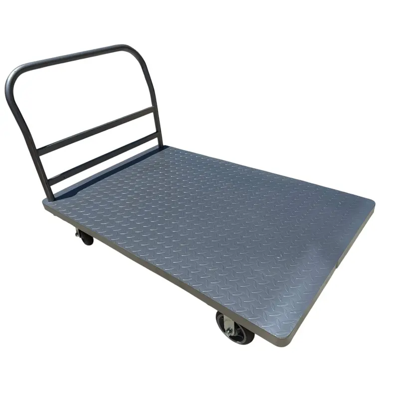 Heavy-Duty Steel Platform Truck | 2000 Lb Capacity (48" X 24") 1