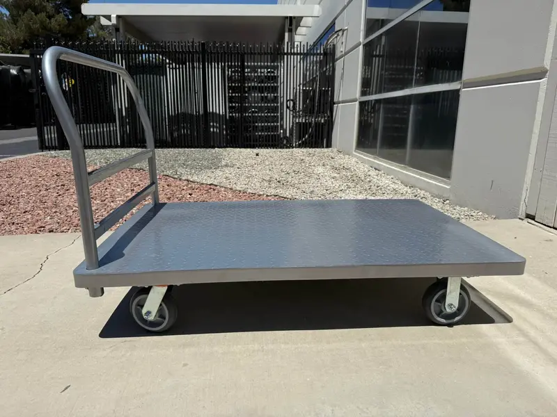 Heavy-Duty Steel Platform Truck | 2000 Lb Capacity (48" X 24") 7