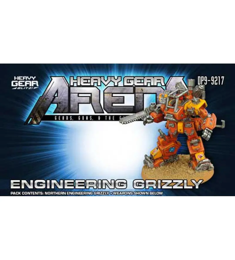 Heavy Gear Arena - Engineering Grizzly Pack 1