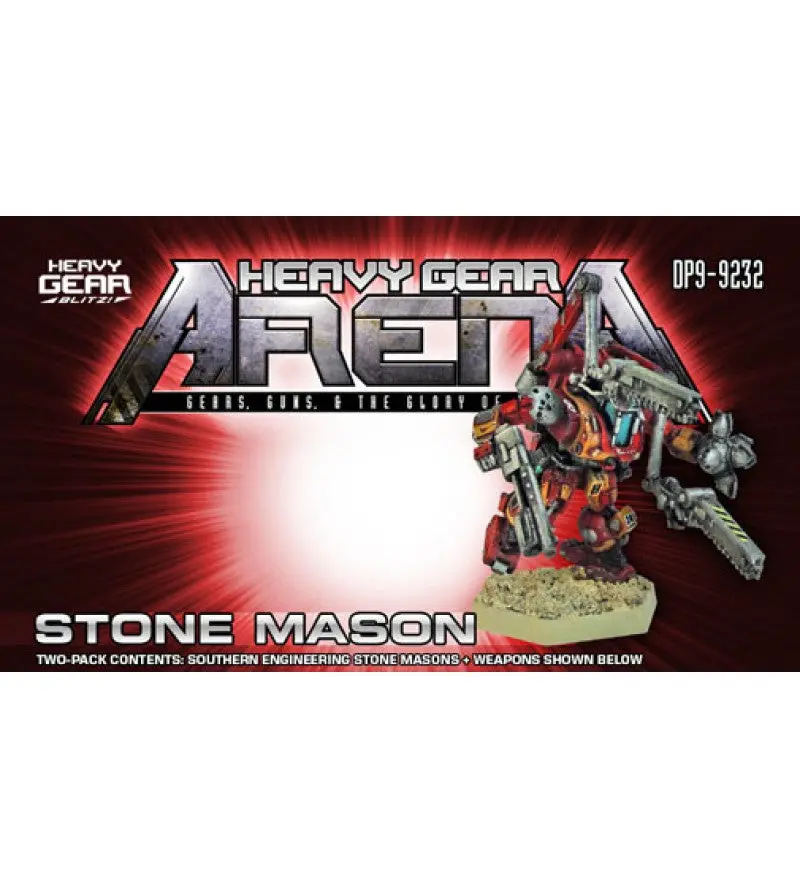 Heavy Gear Arena - Stone Mason Engineering Gear Two Pack 1