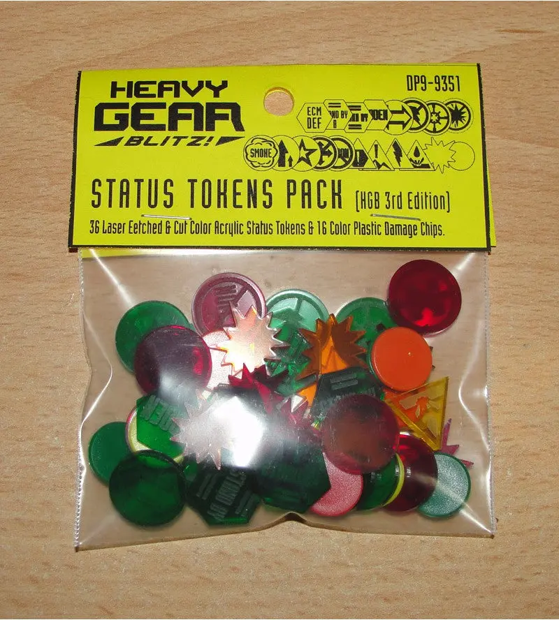 Heavy Gear Blitz! Status Token Pack (3Rd Ed) 2