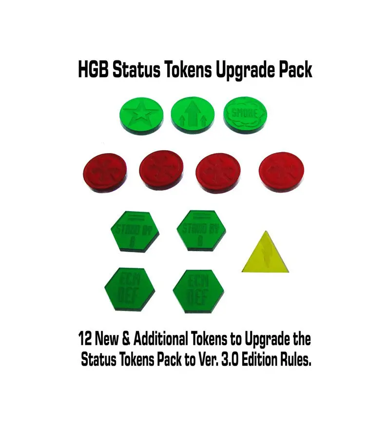Heavy Gear Blitz Status Tokens Upgrade Pack 2Nd To 3Rd Edition 1