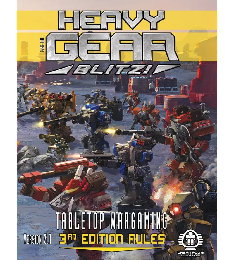 Heavy Gear Blitz! Tabletop Wargaming - 3Rd Edition Rules - Version 3.1 1