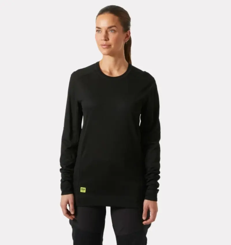 Helly Hansen Women's Lifa Crewneck Long Sleeve Baselayer Tee 1
