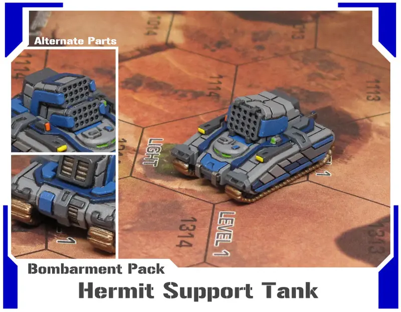 Hermit Support Tank- Bombardment 1